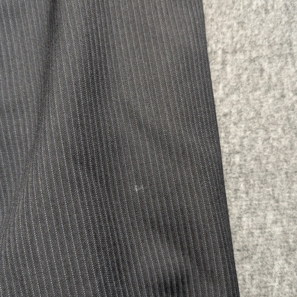Hugo Boss Blazer Mens Charcoal Pinstripe Two Button Pasolini Movie Jacket 46R - Picture 3 of 16